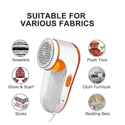 LINT Remover for Clothes -208 Fur Remover Electric Fur Remover for All Types of Clothes, Fabrics - Fabric Shaver Tint and Dust Remover