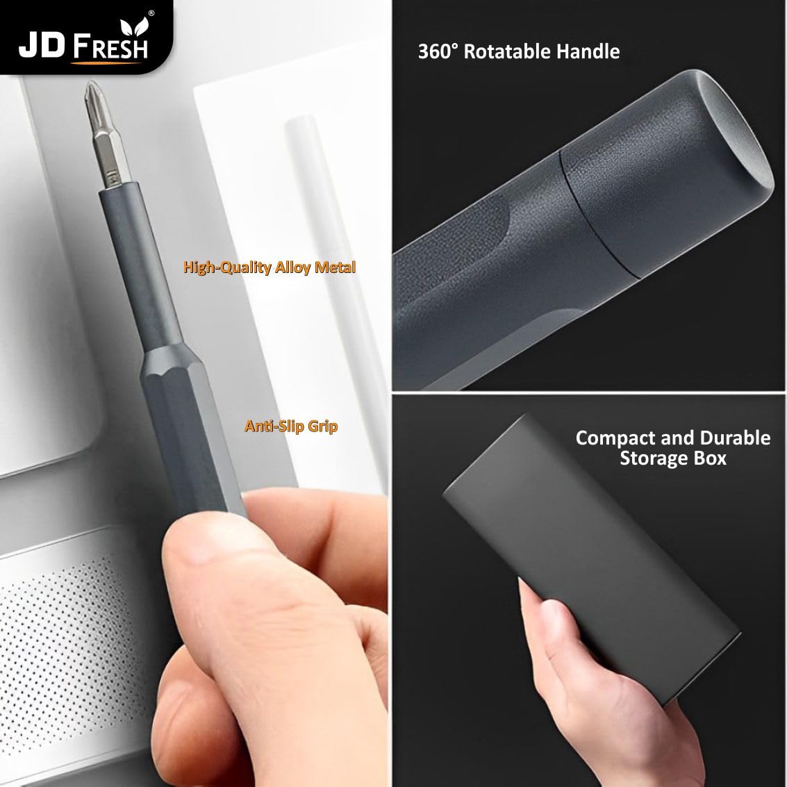 Screwdriver Kit 24 in 1 Small Screwdriver Set/Magnetic Repair Tool Kit for Laptop/iPhone/Cellphone/MacBook/Tablet/Computer/PS5/Electronic/Glasses/Watch/Pocket Mini Screwdriver Tool Set (PK-1)
