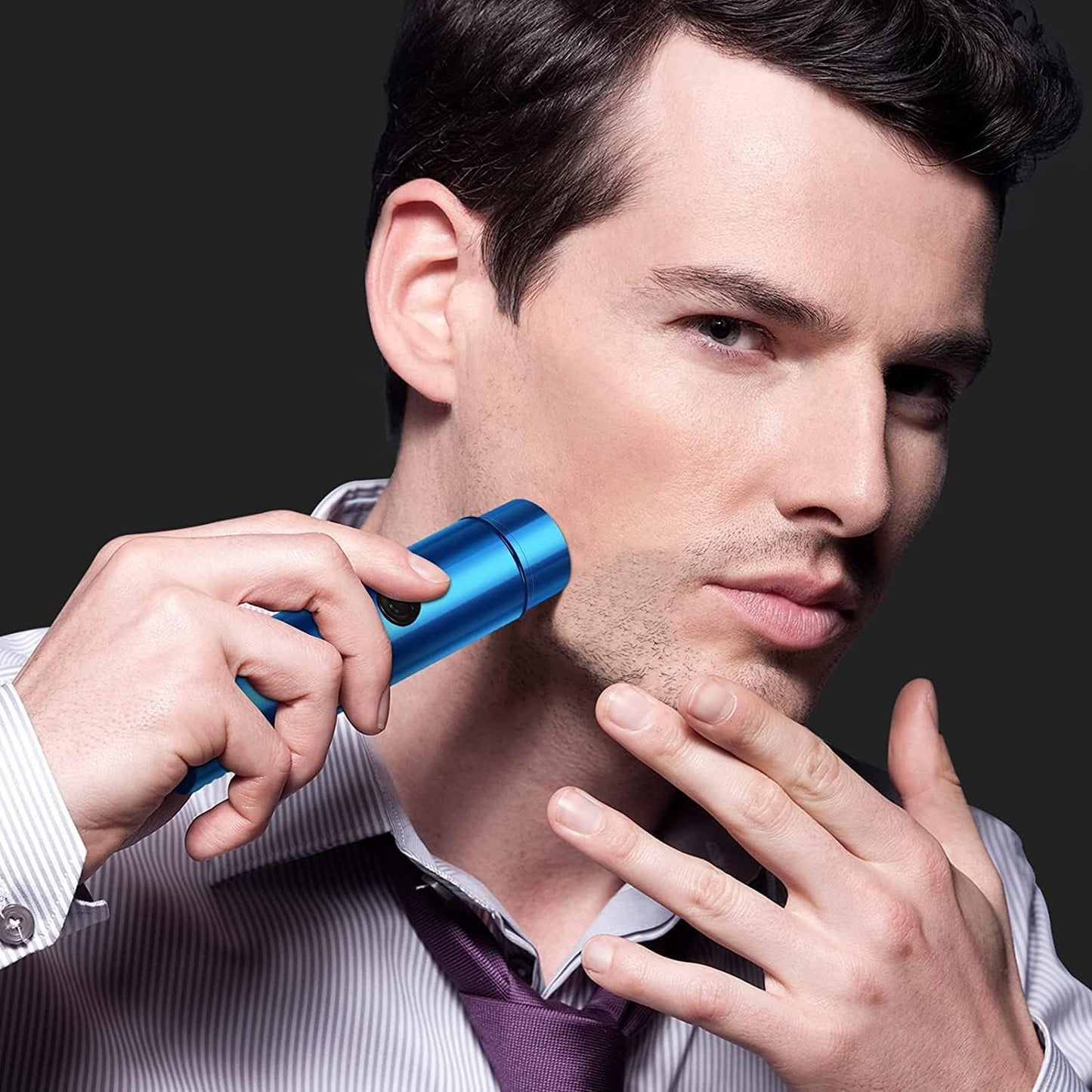 Mini Electric Shaver Portable Shaver Men And Women, Shaving Machine Pocket Beard Trimmer Electric Razor for Unisex, USB Rechargeable Multipurpose Hair Shavers for Face