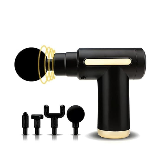 MASSAGE GUN Massage Gun For Full Body Relaxation|Deep Tissue Percussion Massager Machine For Muscle Relaxation|Battery Powered And Handheld For Neck, Shoulder, Back.