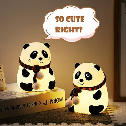 Panda Lamp, Panda Gifts, Panda Touch Silicone Lamp, Birthday Gift for Girls and Boys, Panda Light Lamp, Kids Night Light | Gifts for Woman | Valentine Gift