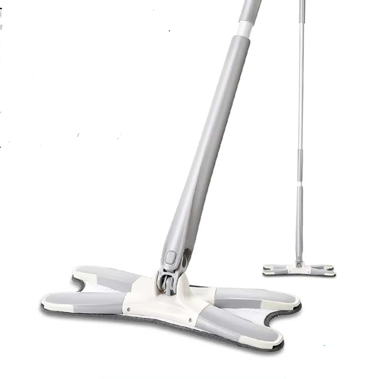X- Shape Cleaning MOP Floor Cleaner dust Cleaner, Dry Wet mop Hand-Free House Hold Cleaning Tool (Home & Office)