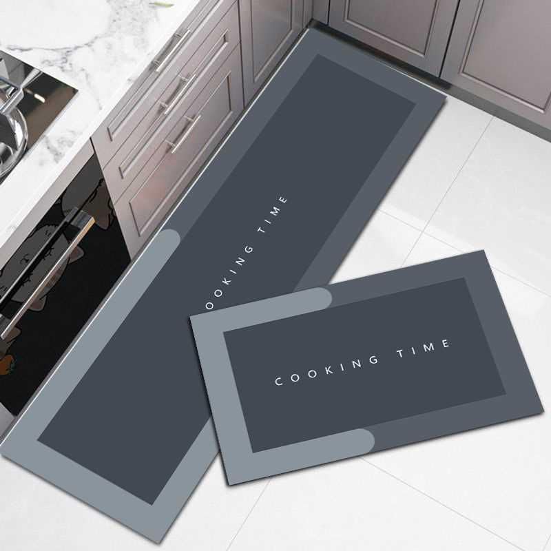 2 Pcs Kitchen Mats, Waterproof Memory Foam Kitchen Rugs, Standing Desk Mat Floor Mats, Comfort Runner Rug Carpets for Kitchen Floor, Sink