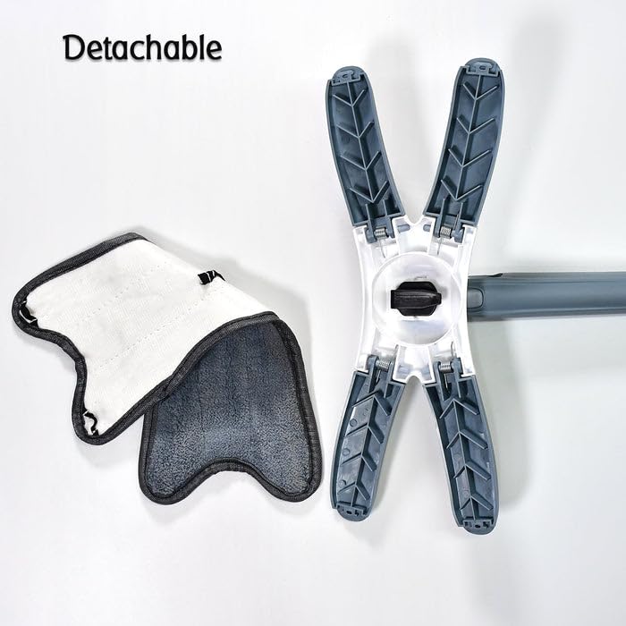 X- Shape Cleaning MOP Floor Cleaner dust Cleaner, Dry Wet mop Hand-Free House Hold Cleaning Tool (Home & Office)
