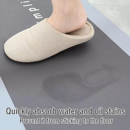 2 Pcs Kitchen Mats, Waterproof Memory Foam Kitchen Rugs, Standing Desk Mat Floor Mats, Comfort Runner Rug Carpets for Kitchen Floor, Sink
