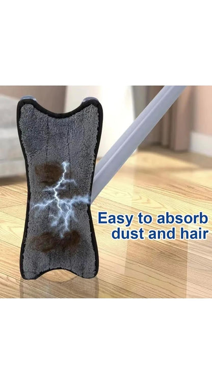 X- Shape Cleaning MOP Floor Cleaner dust Cleaner, Dry Wet mop Hand-Free House Hold Cleaning Tool (Home & Office)