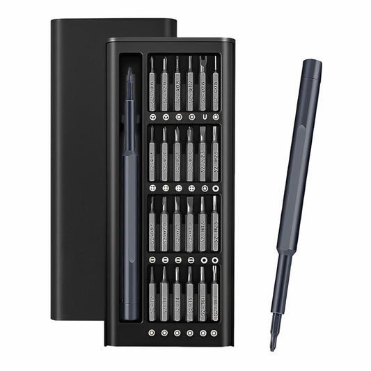 Screwdriver Kit 24 in 1 Small Screwdriver Set/Magnetic Repair Tool Kit for Laptop/iPhone/Cellphone/MacBook/Tablet/Computer/PS5/Electronic/Glasses/Watch/Pocket Mini Screwdriver Tool Set (PK-1)