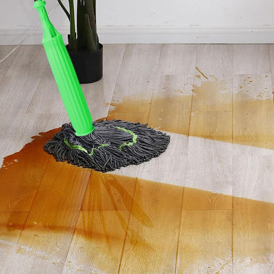 2 in 1 Dehydrated Floor Cleaning Mop || Self-Wringing Floor Mop || 360 Rotatable Adjustable Cleaning Mop, || Microfiber Mop Wet and Dry for Bathroom/Offfice/Home/Outdoor